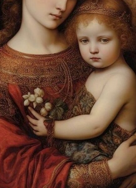 Máriás lelkülettel Jézust ölelni...